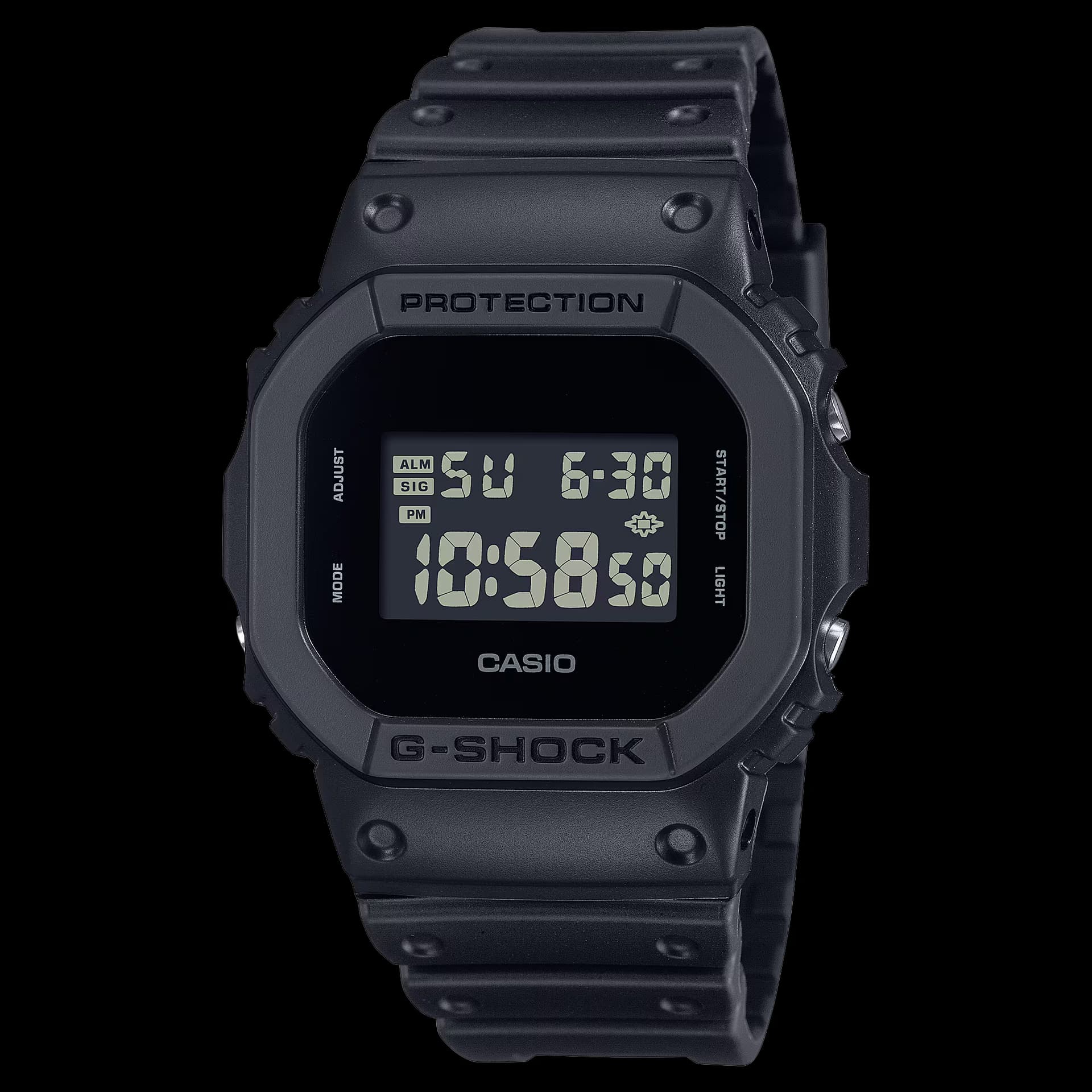 Casio G-Shock Numérique Série 5600 — noir