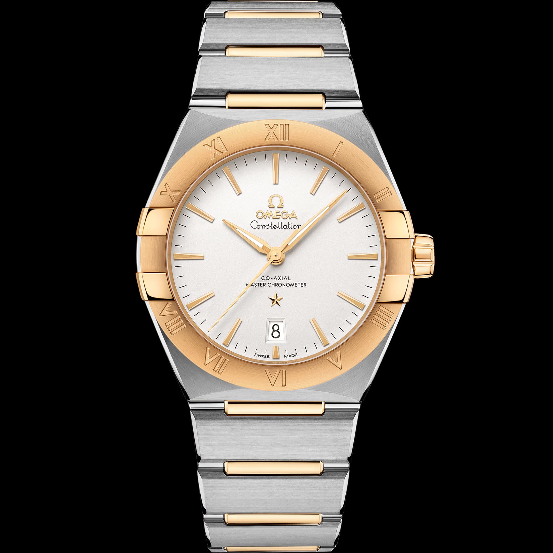 Omega Constellation 39 mm — cadran argenté