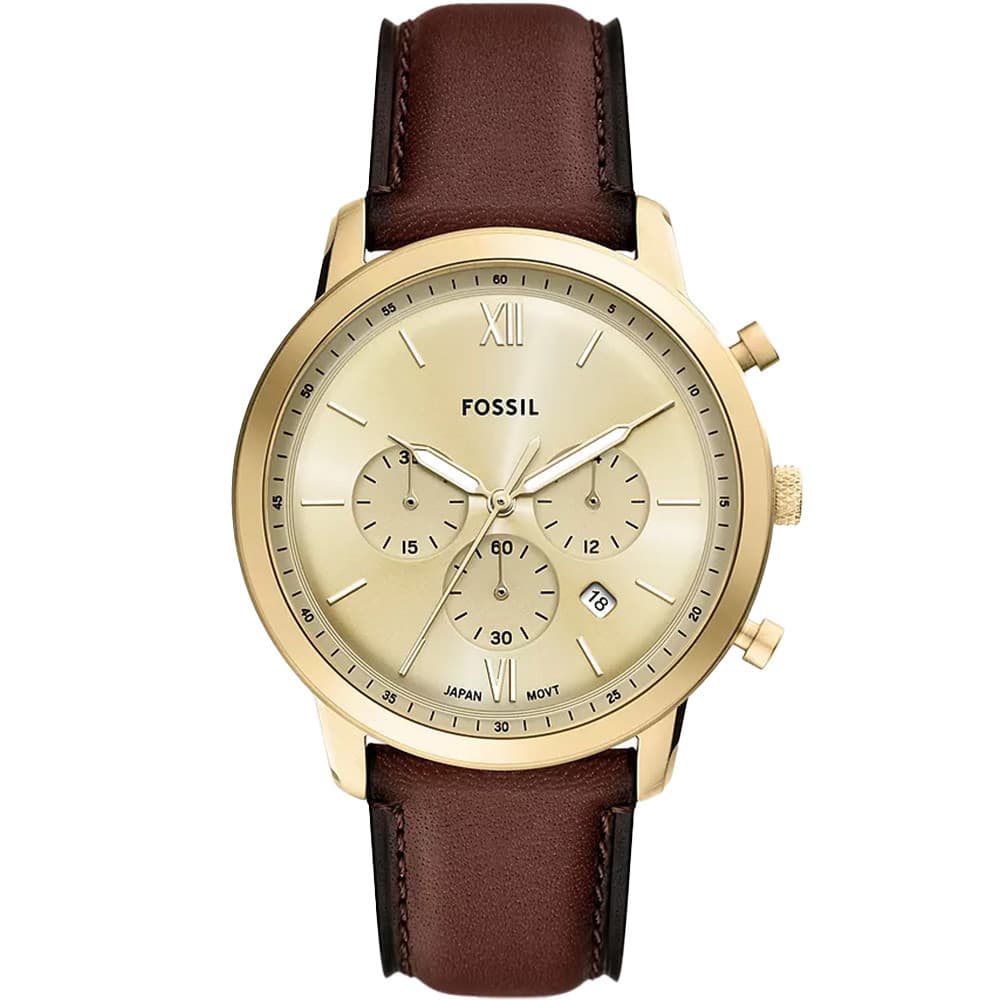 Fossil Neutra — cadran doré