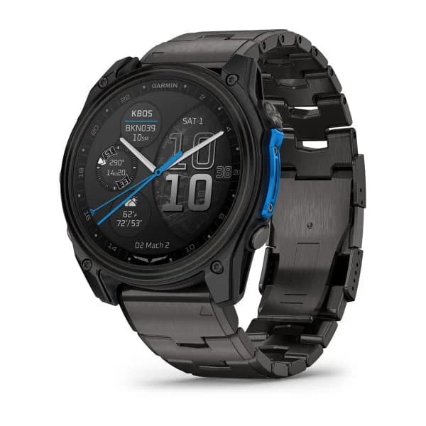 Garmin Montre Garmin D2 Mach 2 Carbon Gray DLC Bracelet Titanium 51mm