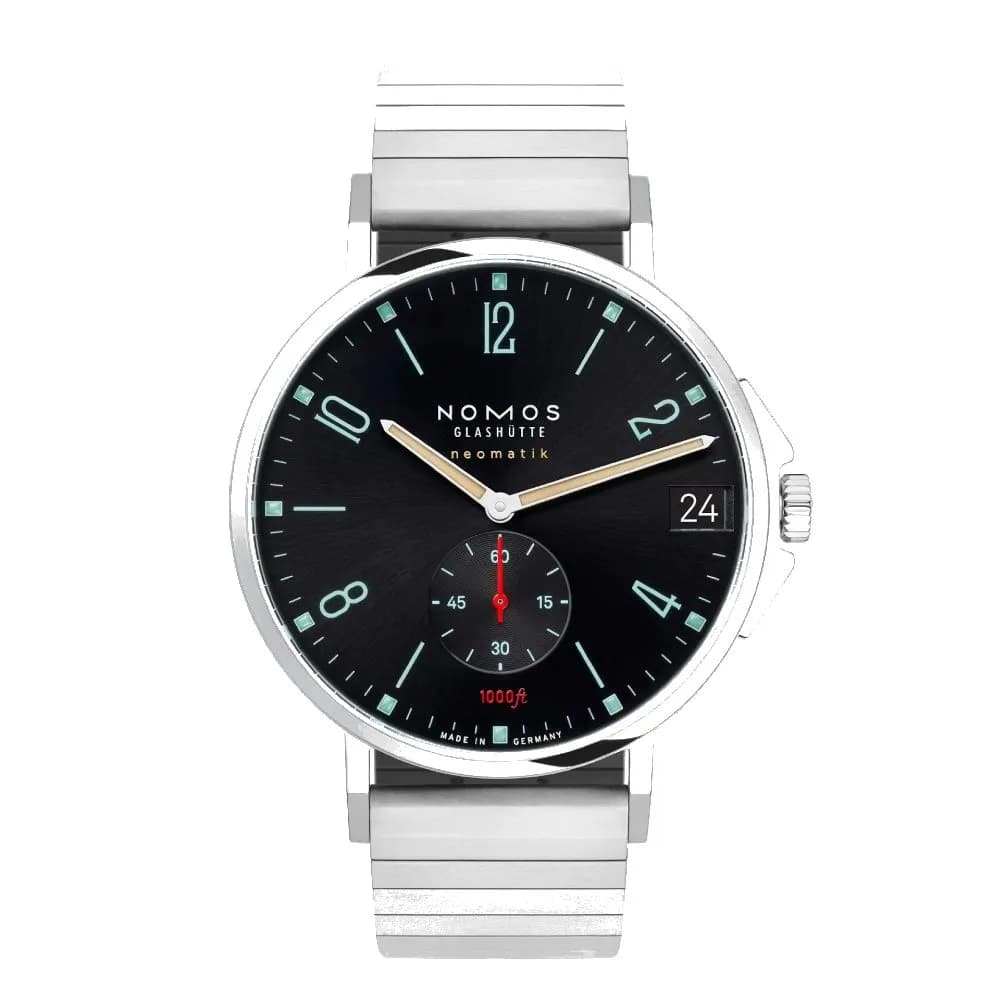 Nomos Tangente sport neomatik 42 date bleu noir