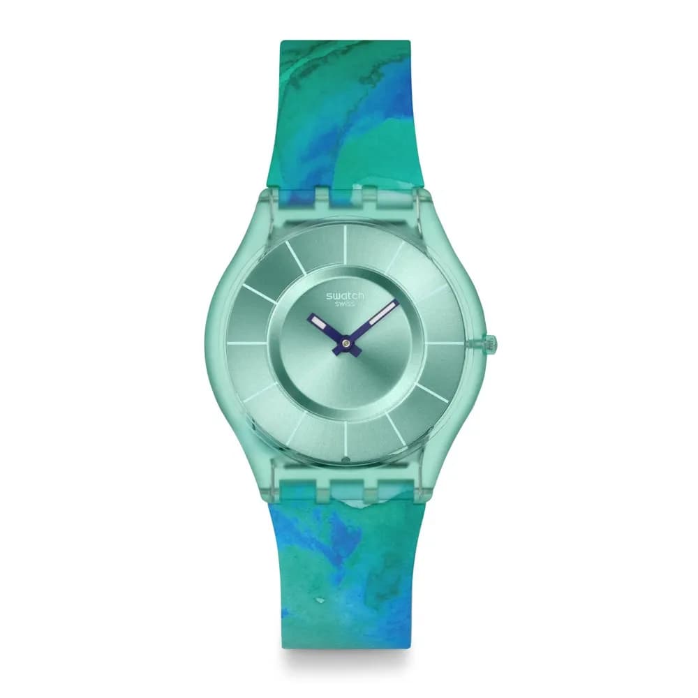 Swatch Painted Paradise — vert menthe