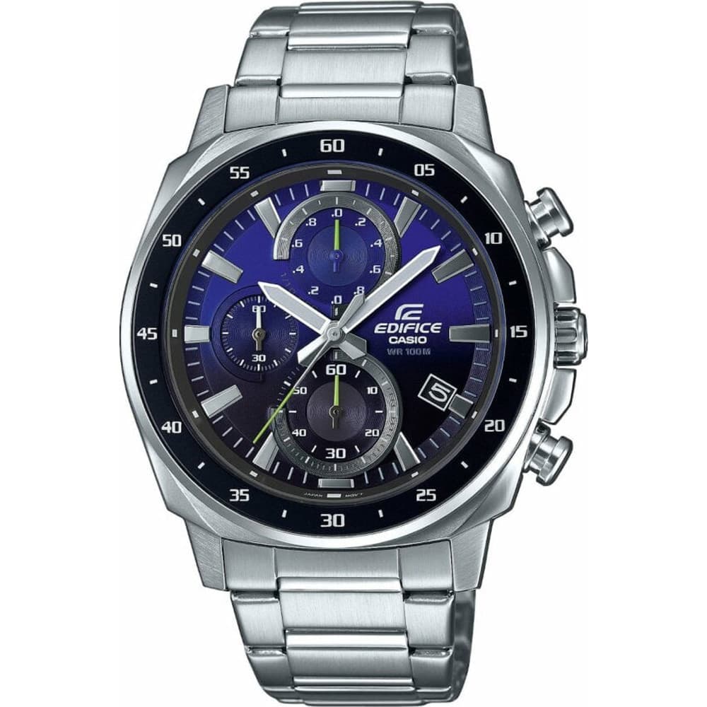Casio Edifice — cadran bleu