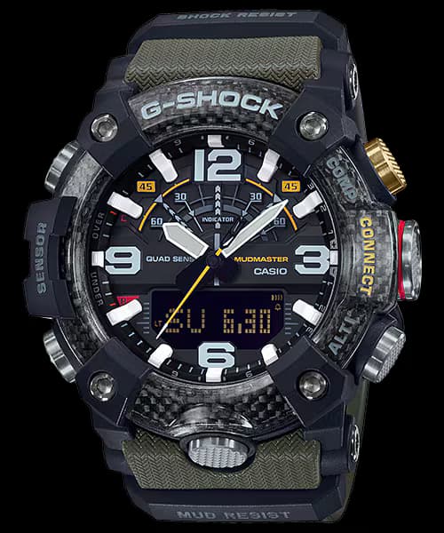 Casio G-Shock — boîtier carbone/résine