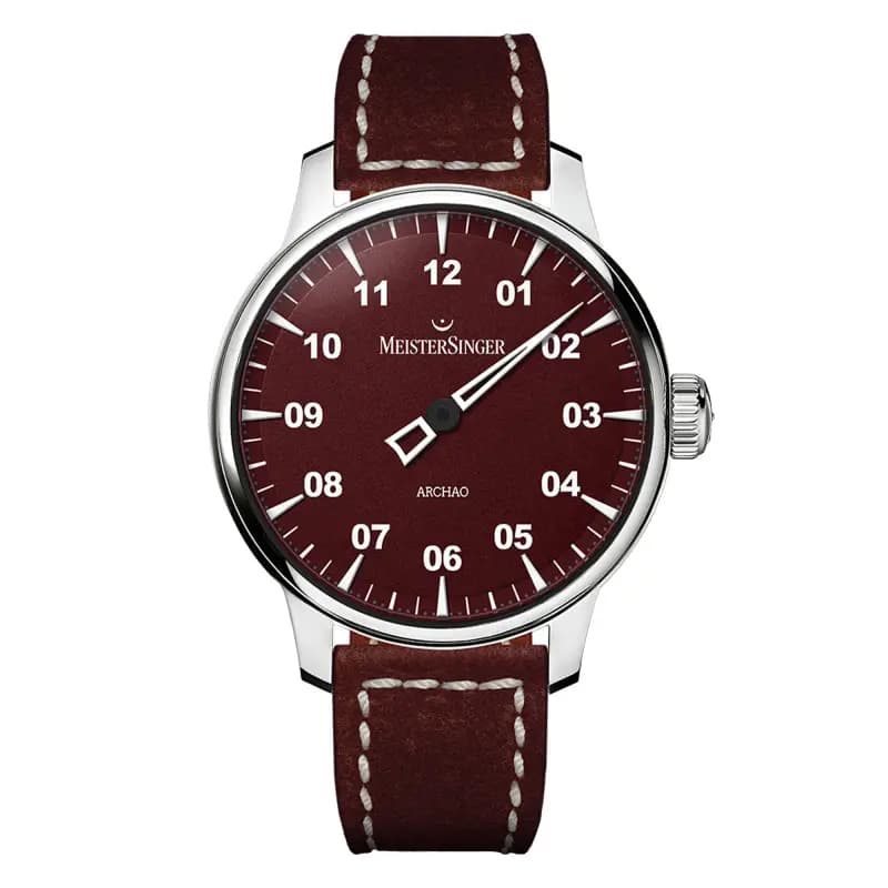 MeisterSinger Montre Archao Rouge AR911