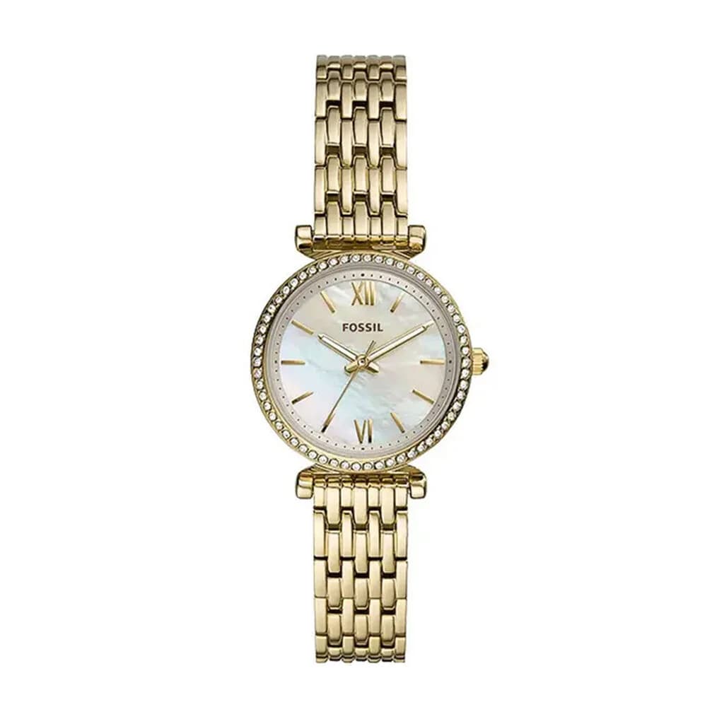Fossil Carlie Mini — cadran nacre
