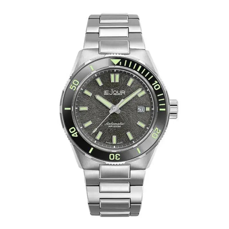 Le Jour Montre Coral Diver Grise LJ-CD-003