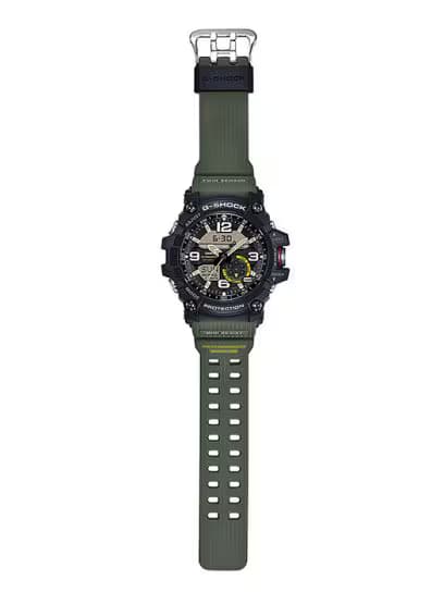 Casio G-Shock Mudmaster — bracelet vert