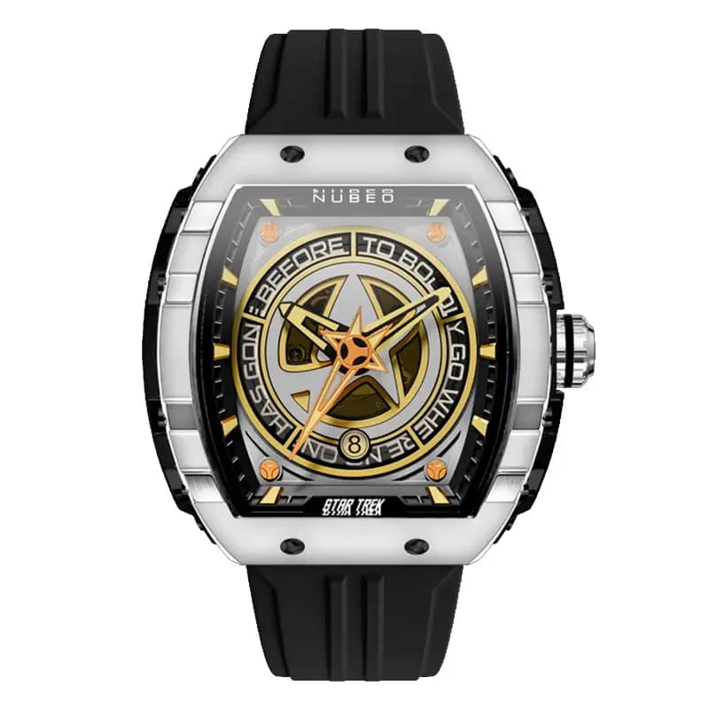 Nubeo Montre Magellan Automatic Star Trek Starfleet Beam Black Limited Edition NB-6098-04