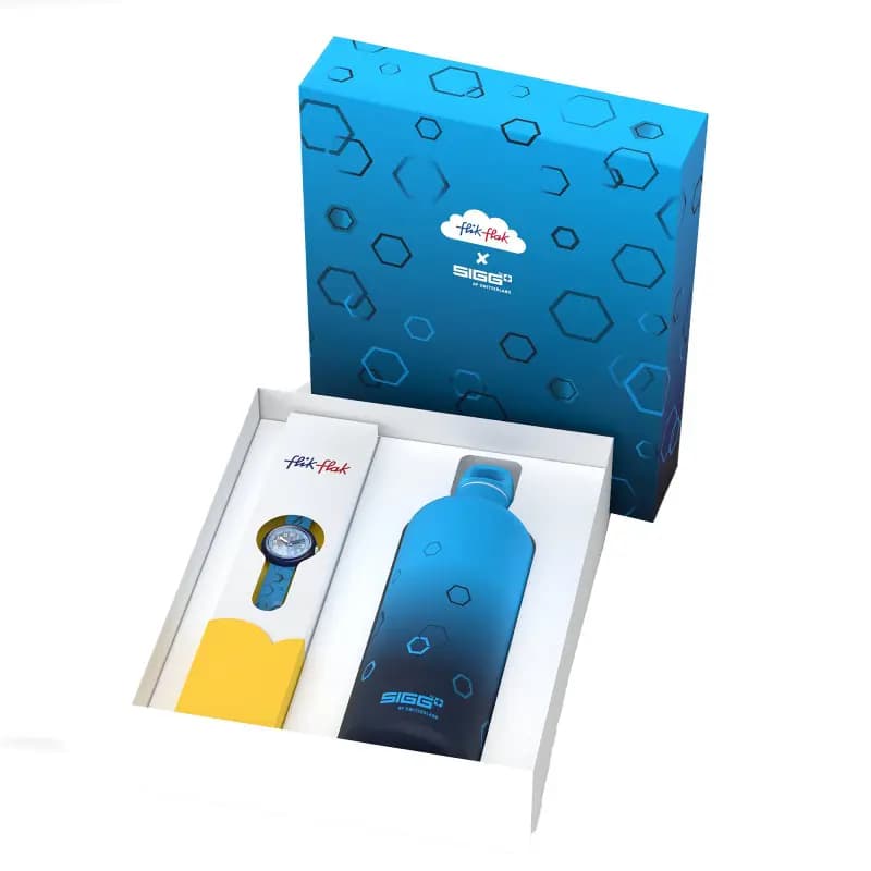 Flik Flak Montre Flik Flak x SIGG Quench In Blue FPNP189