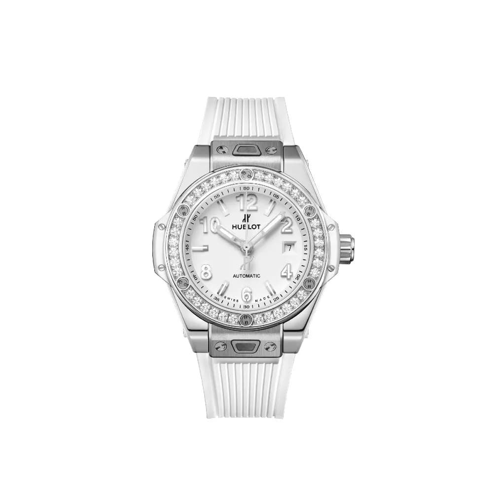 Hublot One Click Steel White Diamonds
