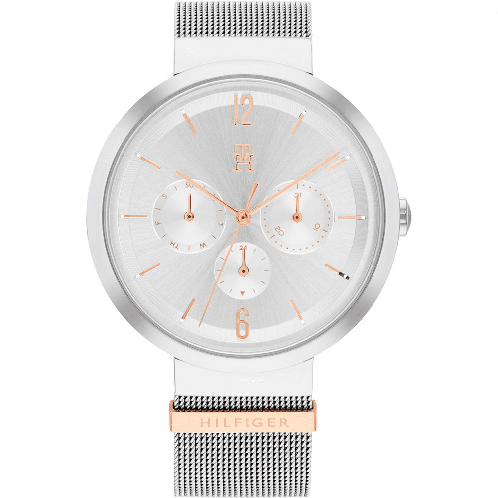 Tommy Hilfiger Montre Tommy Hilfiger en Métal Argenté
