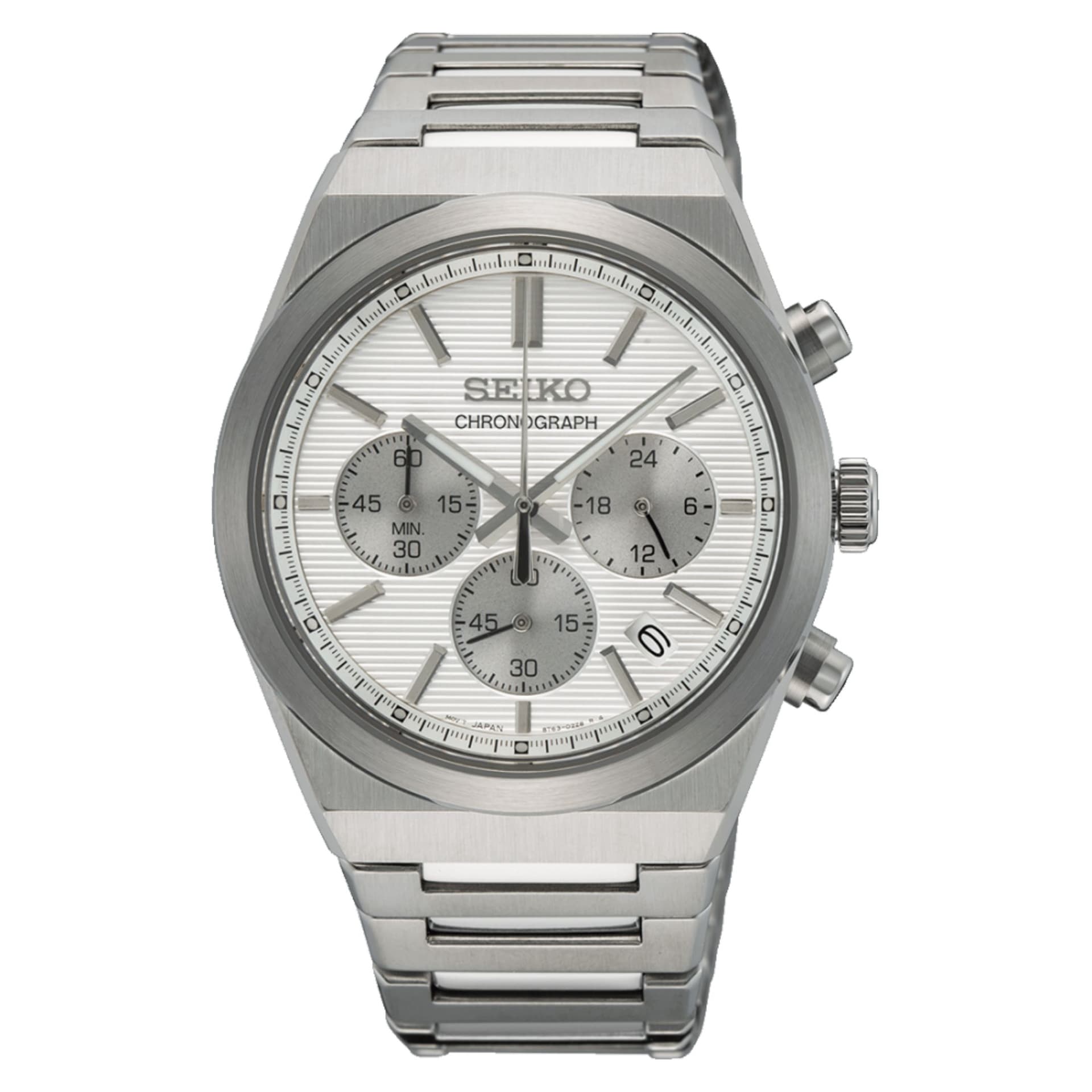Seiko Montre Classique — boîtier gris