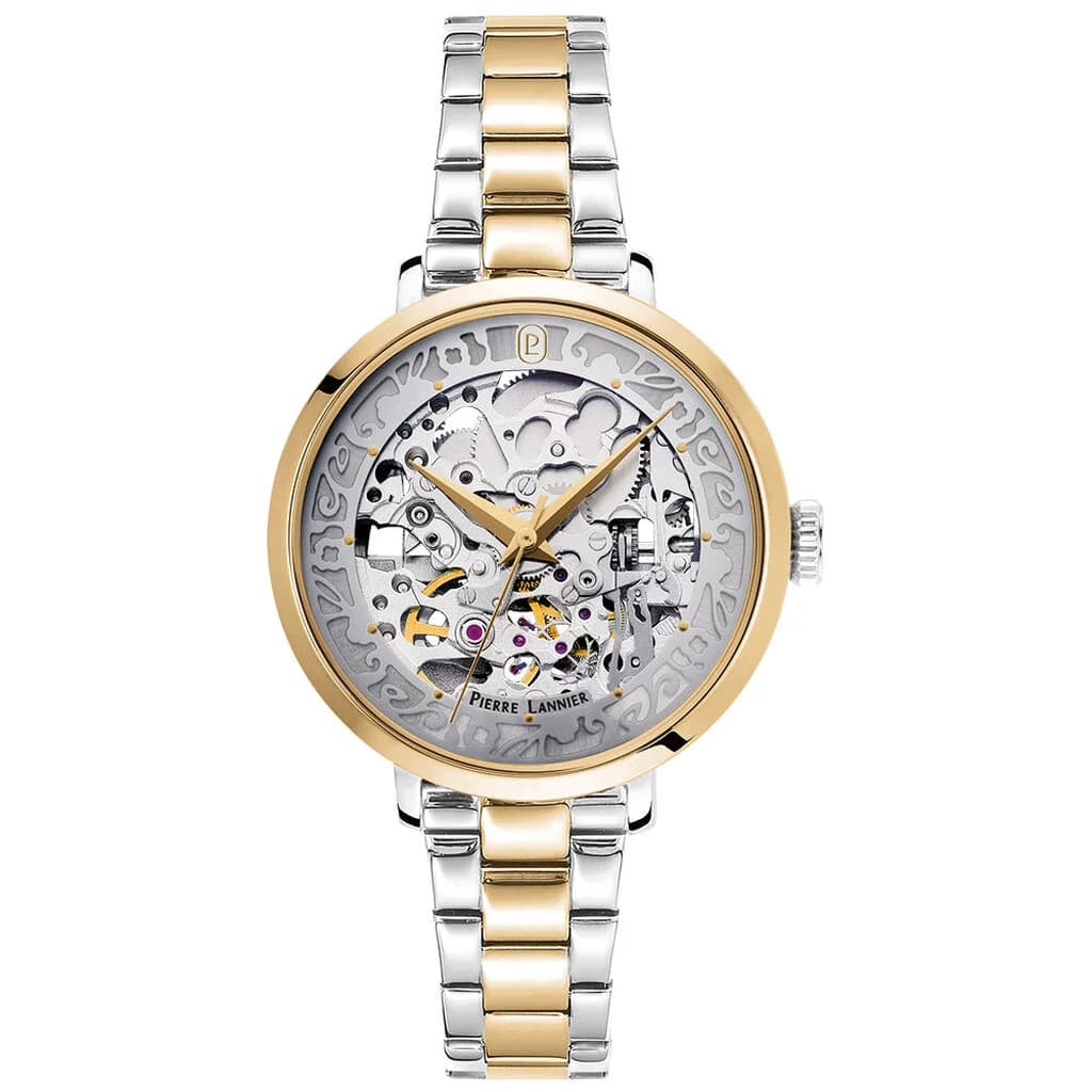 Pierre Lannier Montre Pierre Lannier Automatique 35 Argenté
