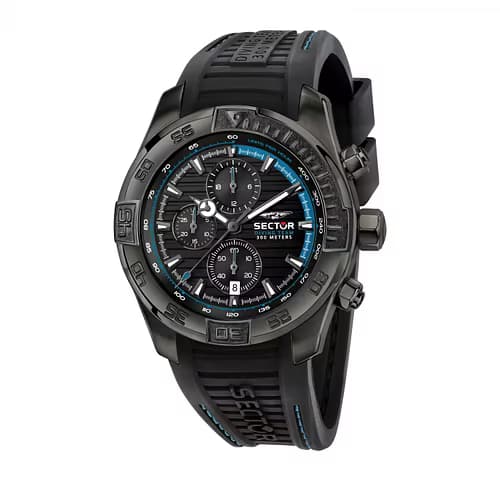 Sector Montre Homme SECTOR en Silicone Noir