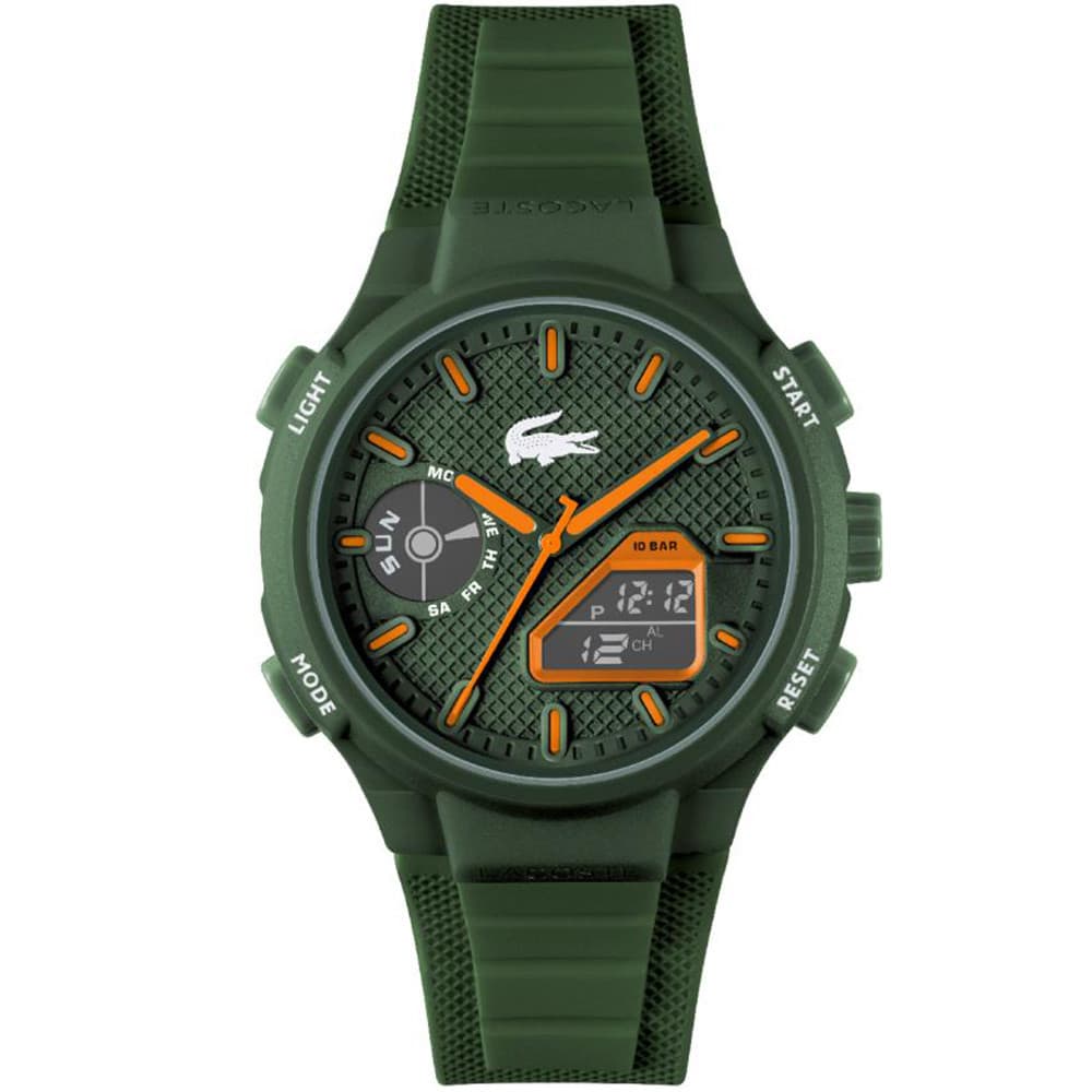 Lacoste Montre Analogique Digitale 45mm LC33 Kaki 2011367