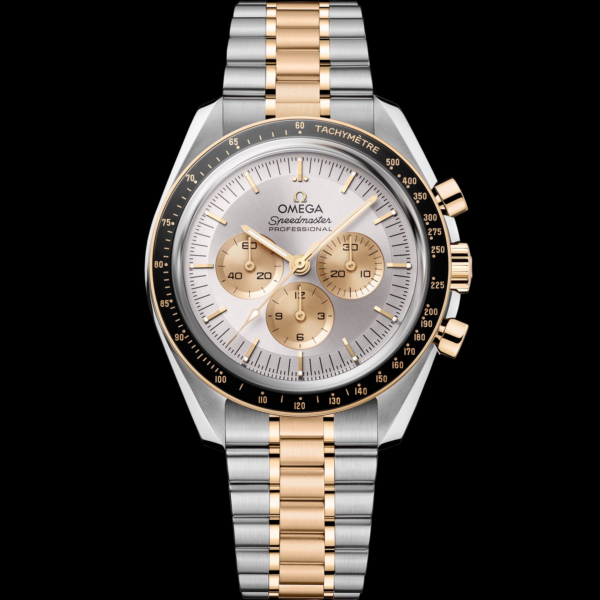 Omega Speedmaster 42 mm — cadran argenté