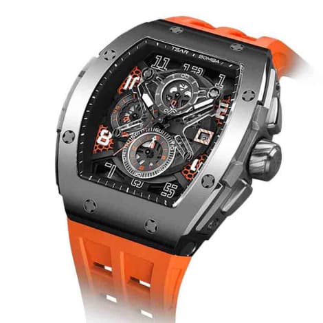 Tsar Bomba Montre Tsar Bomba - Elemental Series - Quartz - Orange - TB8211Q02