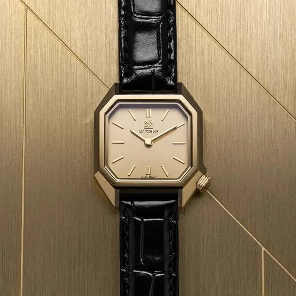 March LA.B Montre Lady Mansart Golden Hour