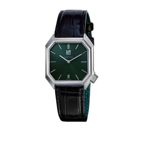 March LA.B Montre March LA.B Mansart Electrique Forest Alligator Noir