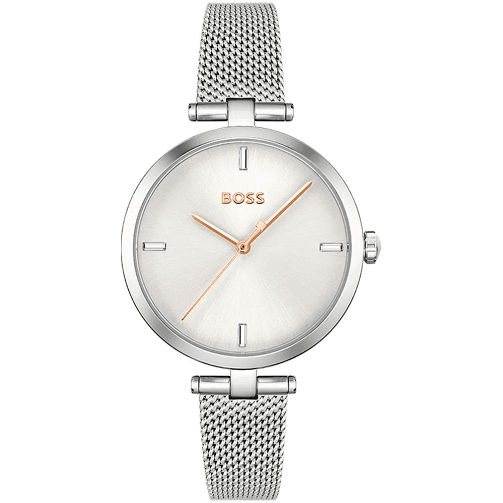 Hugo Boss Montre Boss Collection Business en Métal Argenté