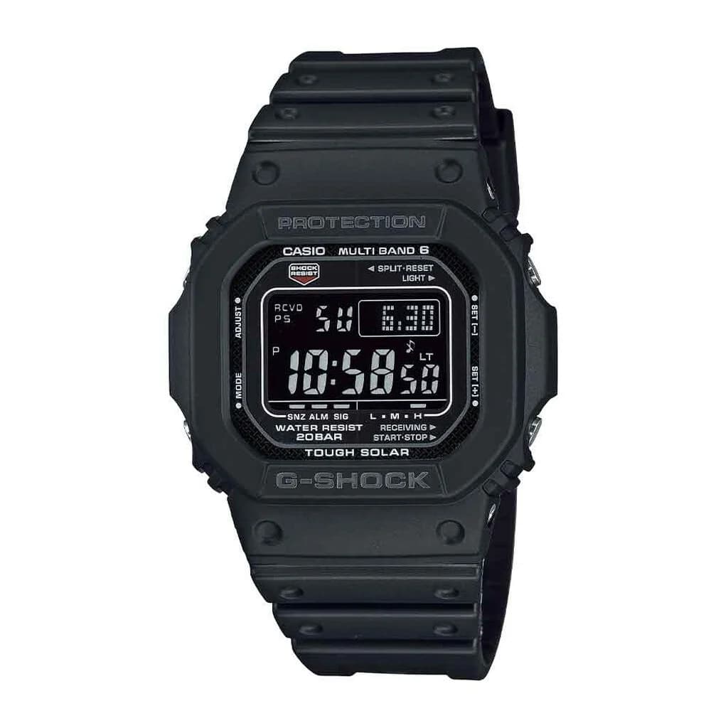 Casio G-Shock GW-M5610U — boîtier noir hexagonal