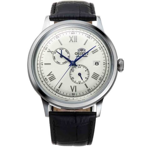 Orient Montre Orient Classic Multi-Dial Automatique Cadran Blanc Bracelet Cuir - RA-AK0701S