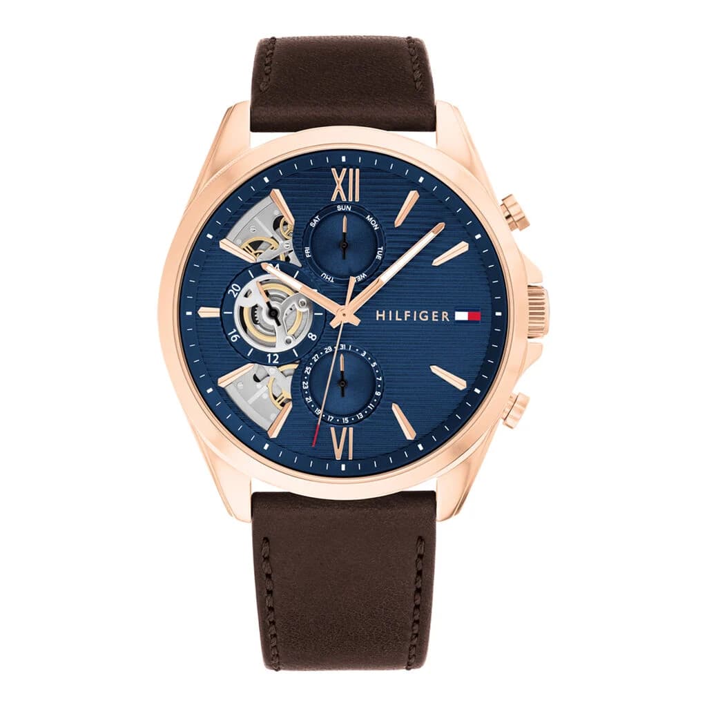 Tommy Hilfiger Montre Tommy Hilfiger Baker Bleu