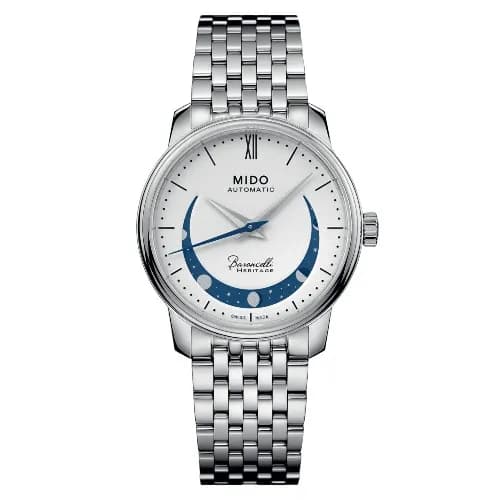 Mido Montre Mido Baroncelli Smiling Moon Lady 33.3 mm- M027.207.11.010.01