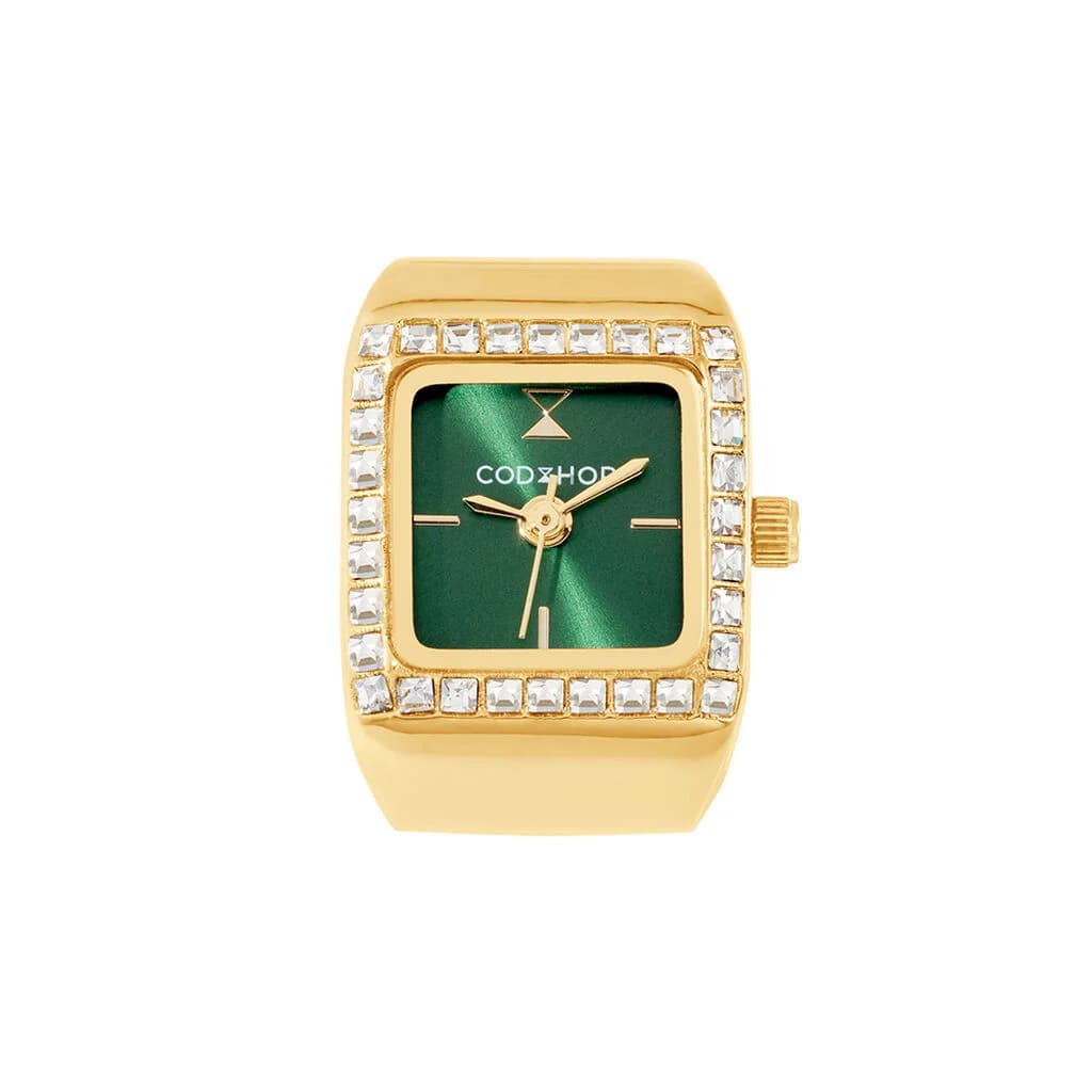 CODHOR Montre Codhor Montre Bague Cléo Vert