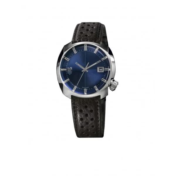 March LA.B Montre MARCH LA.B AM1 Electrique Cadran Ocean Bracelet Alligator
