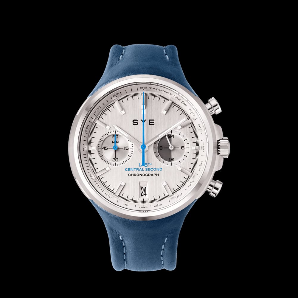 SYE [Start Your Engine] Montre quartz Homme Mot1ion chrono Argenté