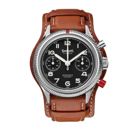 Hanhart Montre Hanhart 417 ES Flyback Steve Mc. Mécanique diamètre 39 mm- H701.212-M