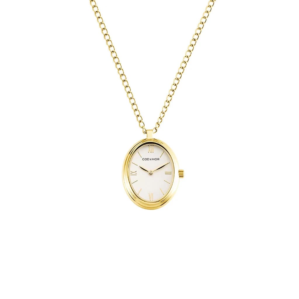 CODHOR Montre Codhor Collier Astra Blanc