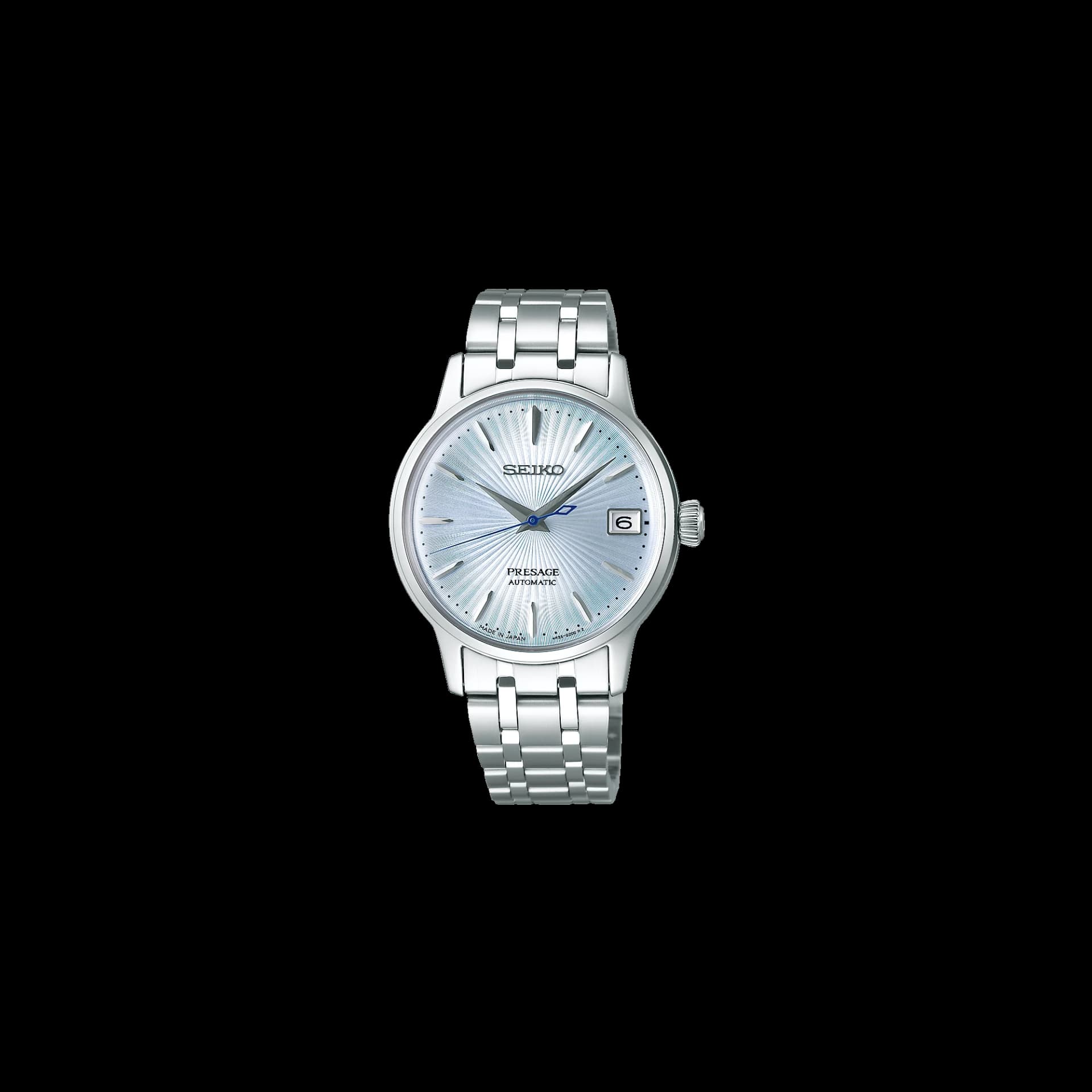 Seiko Presage — cadran bleu 33 mm
