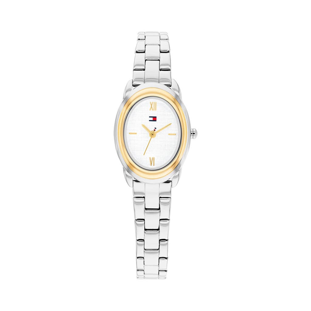Tommy Hilfiger Montre Tommy Hilfiger Demi Oval Argenté