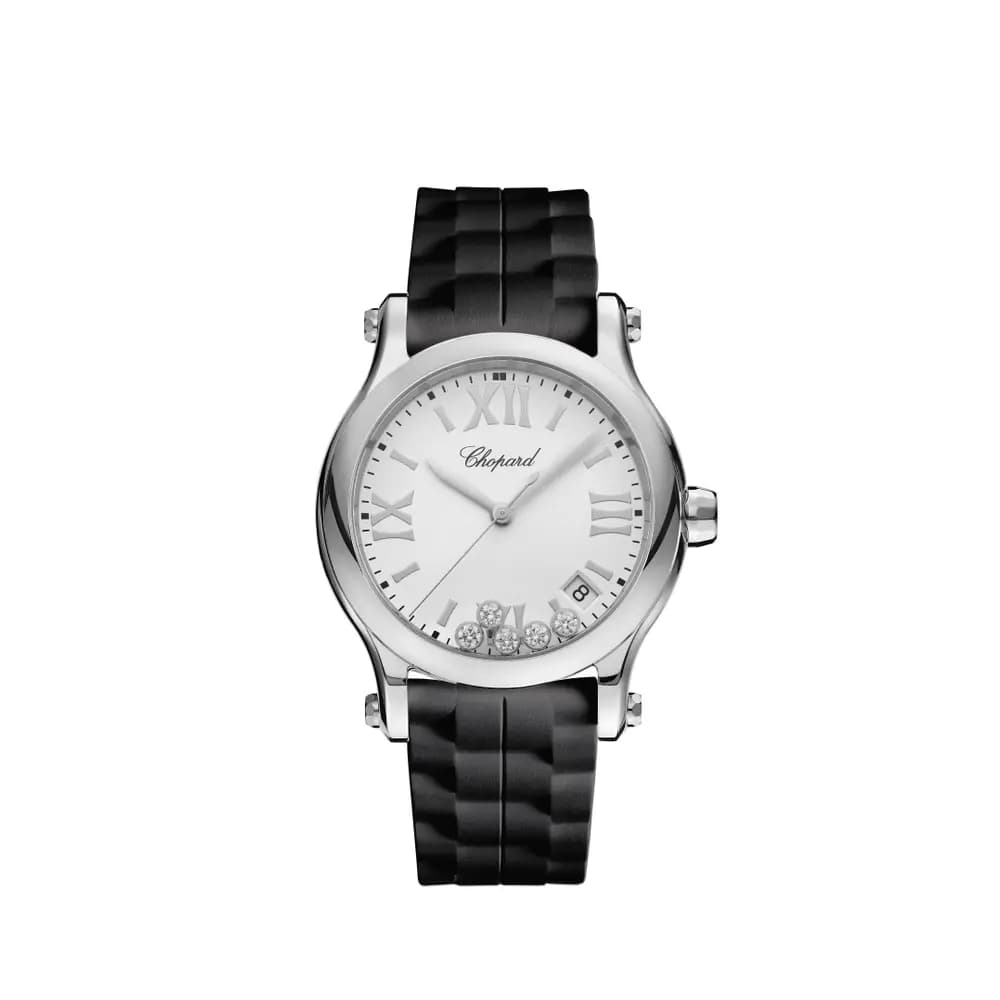 Chopard Montre Femme Happy sport Blanc