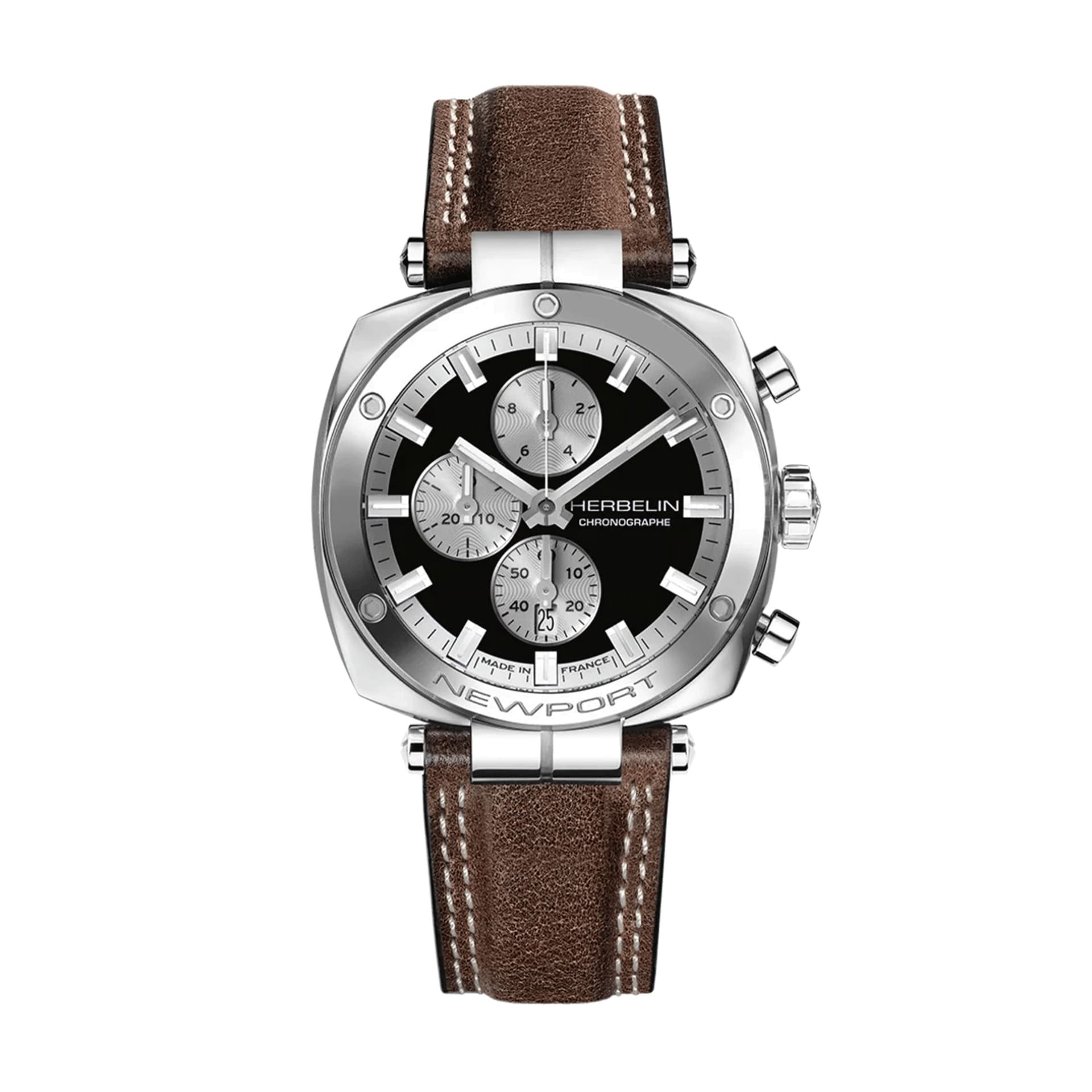 Michel Herbelin Montre Herbelin Newport Héritage Chrono Homme Quartz Chronographe - 35664AP24BR