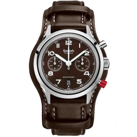 Hanhart Montre Hanhart 417 ES Mocha Flyback Steve Mc. Mécanique diamètre 42 mm- H721L.282-7110