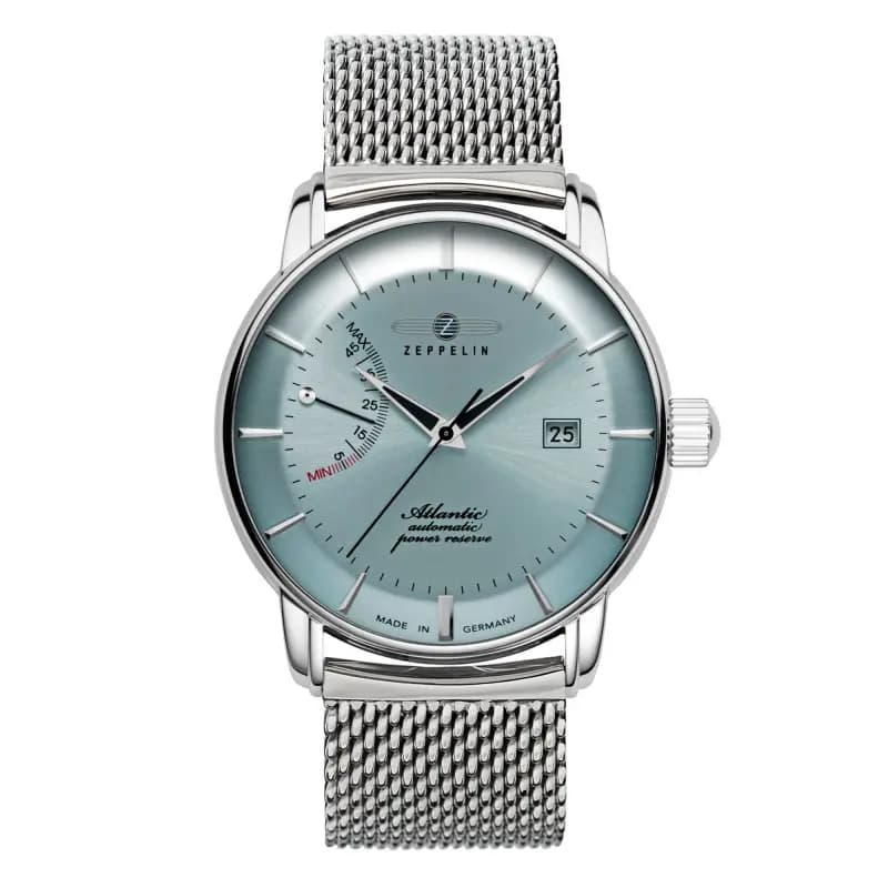 Zeppelin Montre Zeppelin Atlantic Automatique Cadran Bleu Clair - 8462M6