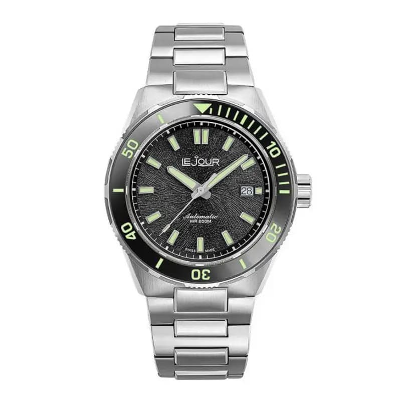 Le Jour Montre Coral Diver Noire LJ-CD-001