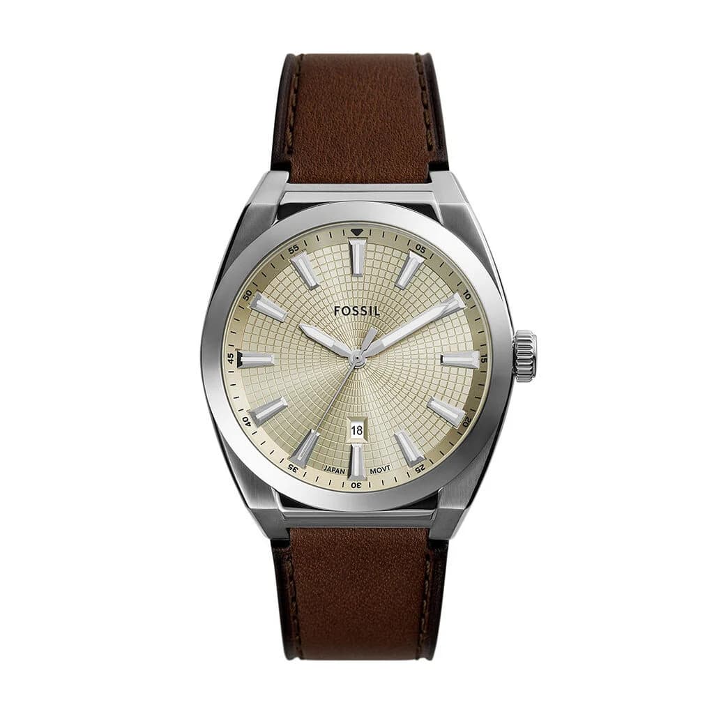 Fossil Everett — cadran crème