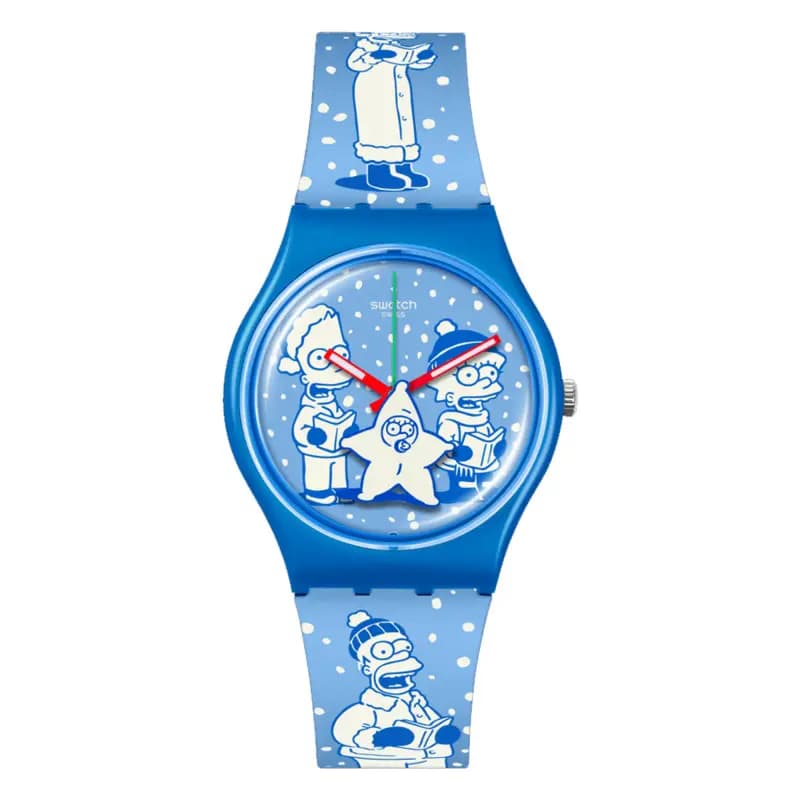 Swatch Montre Swatch x the Simpsons Tidingsof Joy SO28Z126