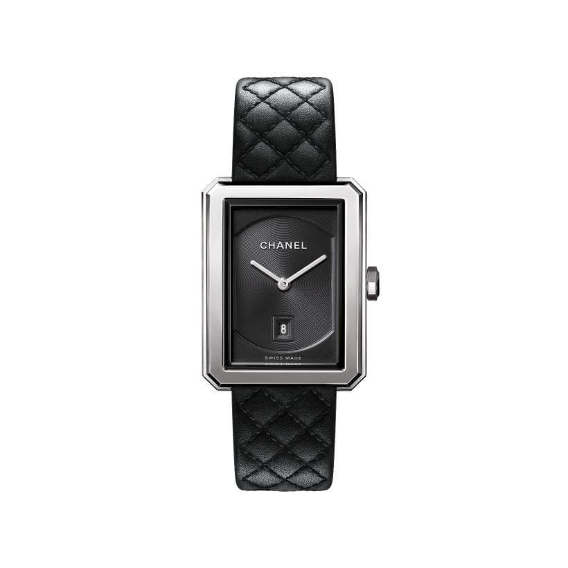 Chanel Montre quartz Femme Boy·friend Noir