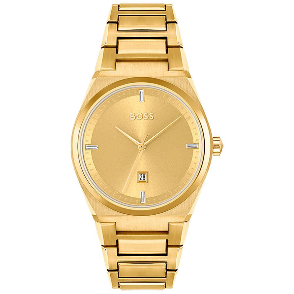 Hugo Boss Montre Boss Collection Sport Lux en Acier et PVD Doré