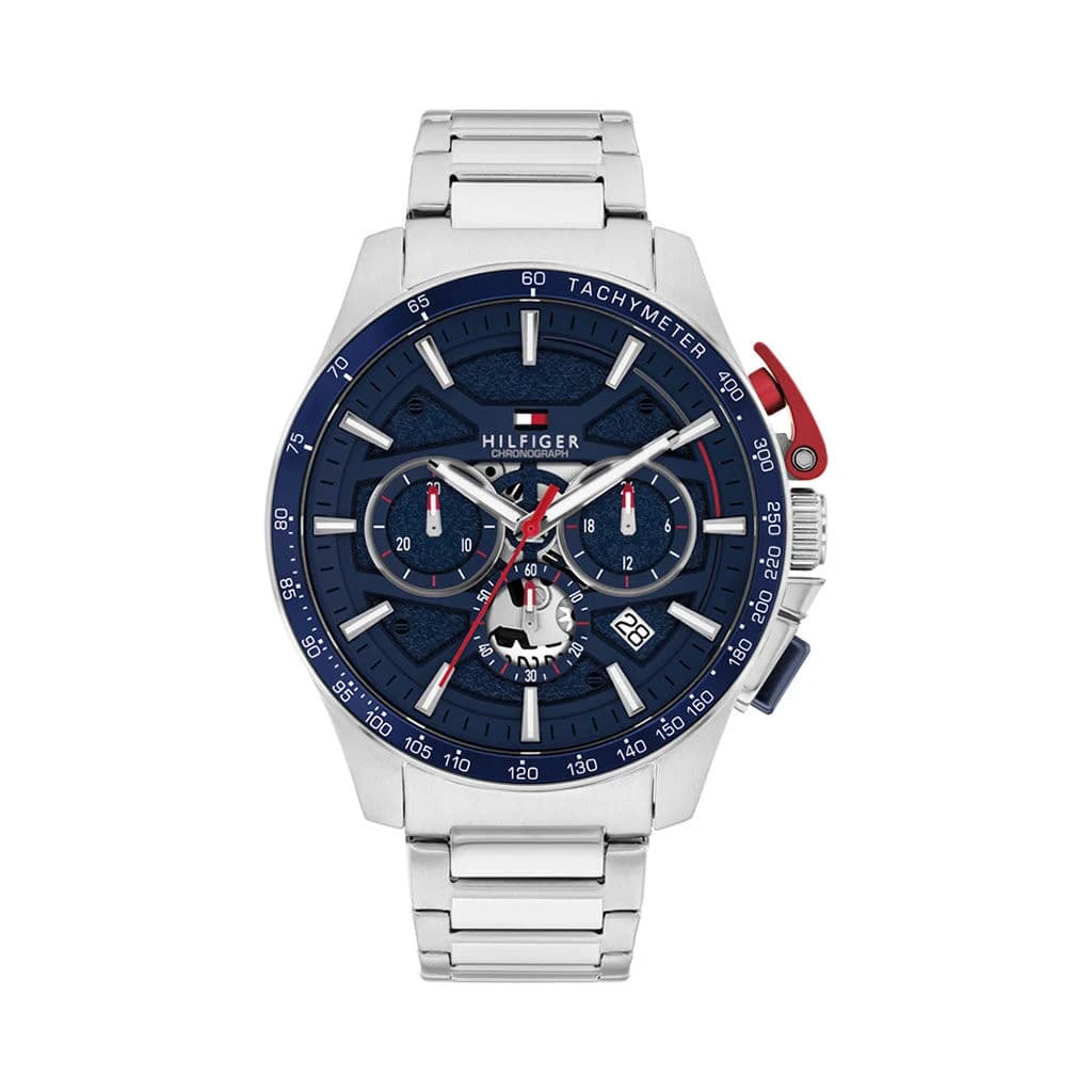 Tommy Hilfiger Montre Tommy Hilfiger Bank Bleu