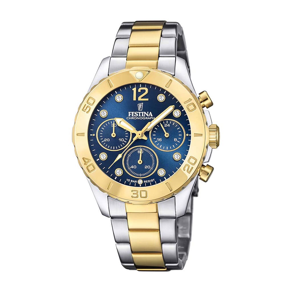 Festina Montre Femme FESTINA BOYFRIEND COLLECTION en Acier Bicolore Etanche