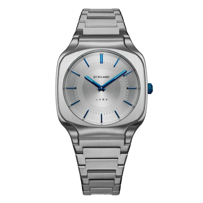 D1 Milano Montre D1 Milano Square Silver Quartz - Cadran Gris - SQBJ01