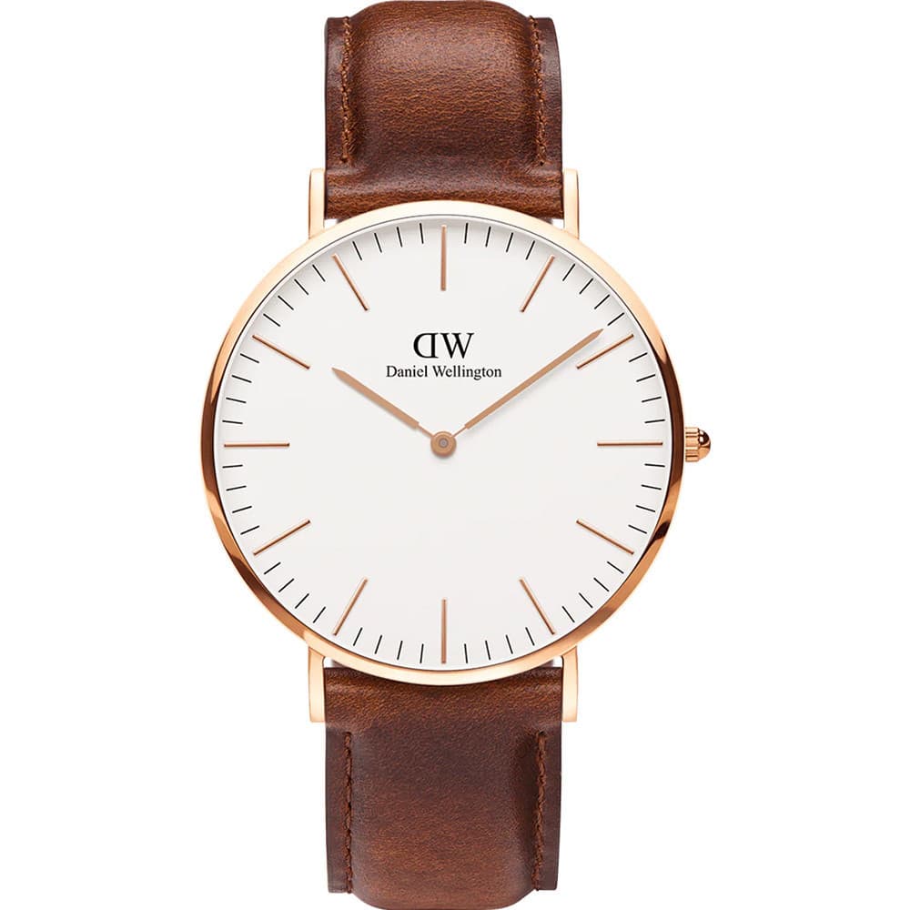 Daniel Wellington Montre Daniel Wellington en Cuir Marron