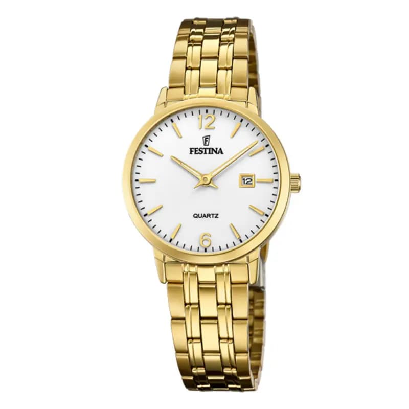 Festina Montre Festina Collection Classique en Acier et PVD Doré